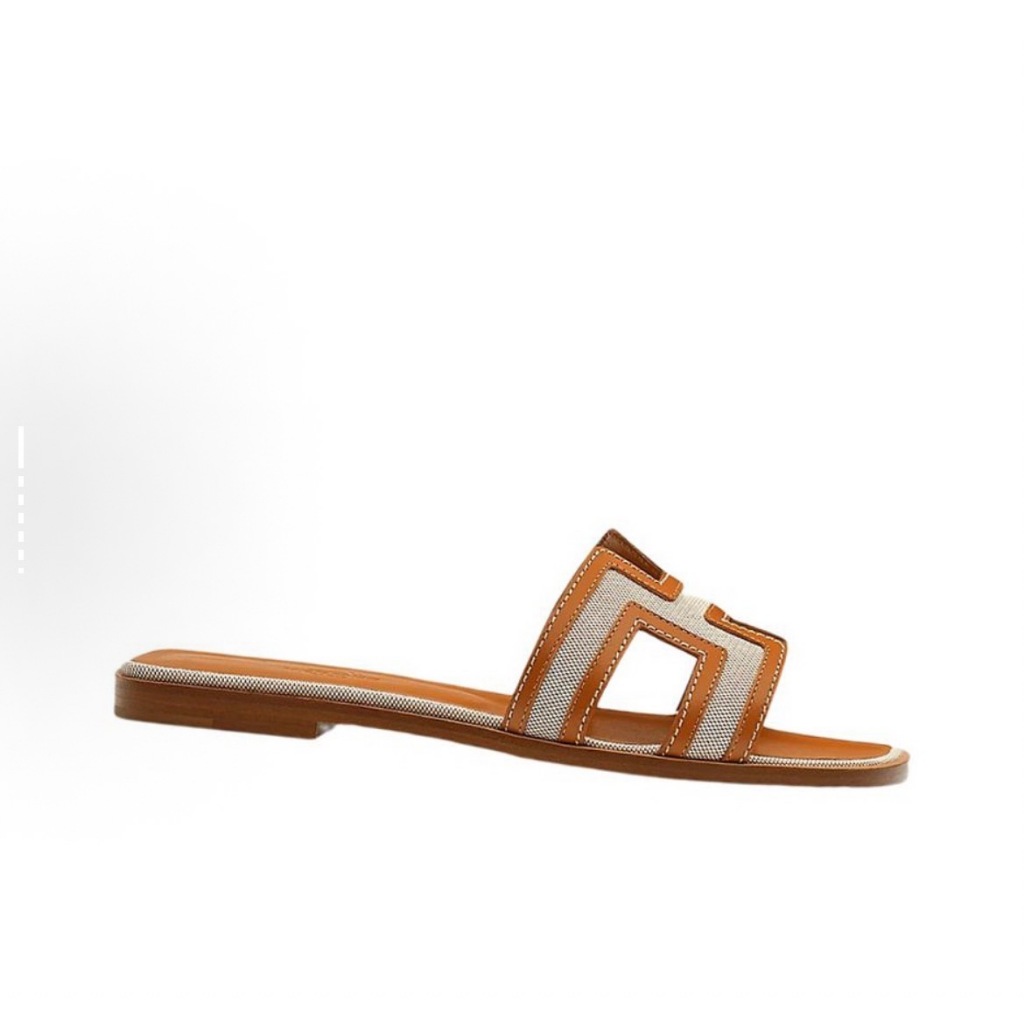 ✨ขายจำกัดเวลา 💋 HERMES sandals H221106Z 79/H221106Z 01 ของแท้ แฟชั่น ความสง่างาม รองเท้าแตะ