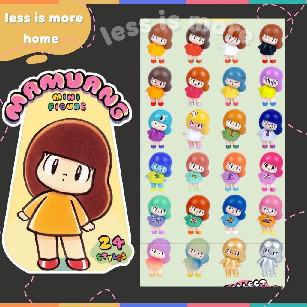 [(พร้อมส่ง!!!)] Mamuang Mini Figure แบบสุ่ม และ ไม่สุ่ม