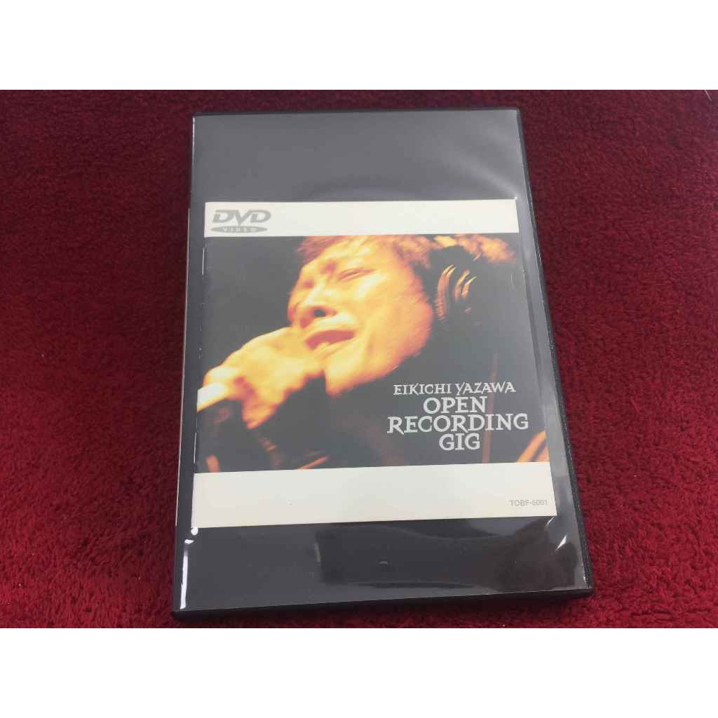DVD สากล Eikichi Yazawa DVD OPEN RECORDING GIG สภาพตามรูปปก ZD32-45