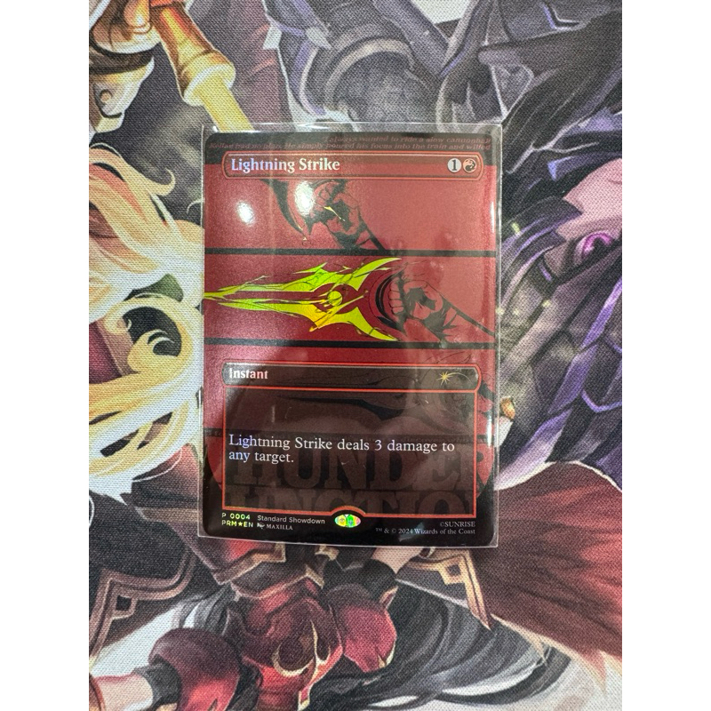 MTG Promotional: Lightning Strike (Standard Showdown - Cowboy Bebop)