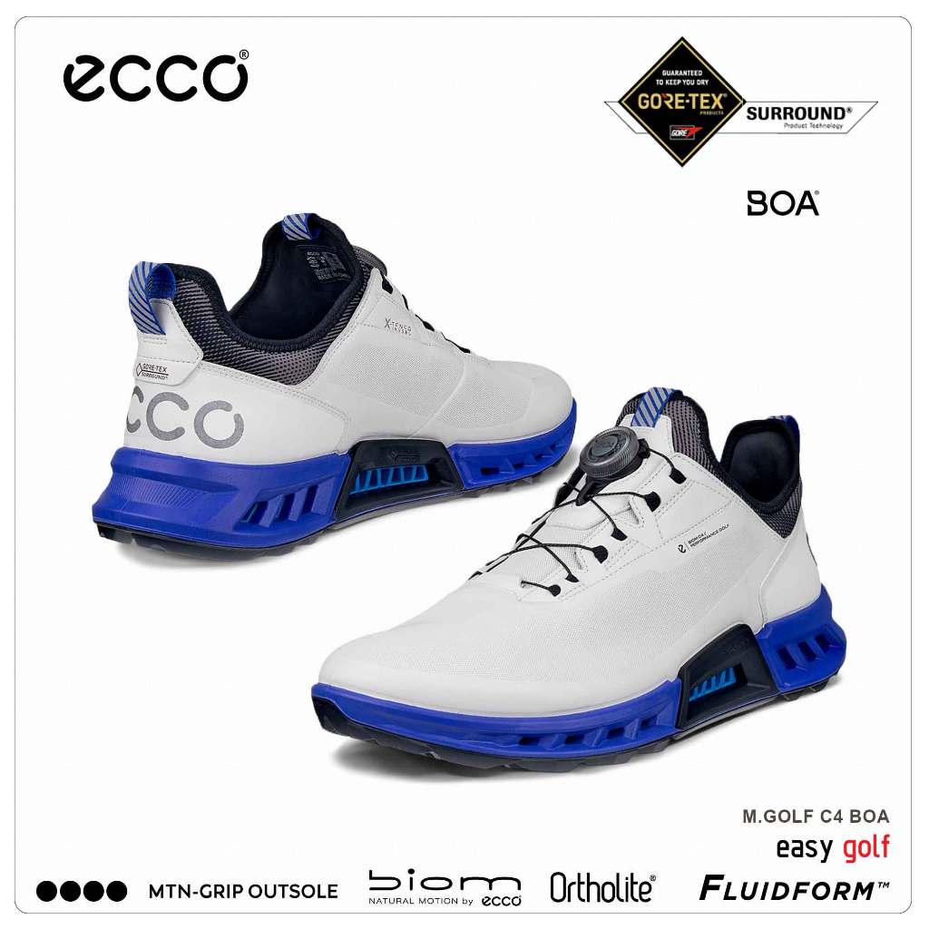 ECCO BIOM C4  BOA  MEN ECCO GOLF GOLF SHOES รองเท้ากีฬากอล์ฟผู้ชาย SS25
