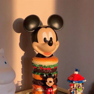 🪙โมเดล มิกกี้เมาส์ กระปุกออมสิน Micky วางตั้งโชว์ ของตกแต่งบ้าน น่ารักๆ ของเล่น 03003