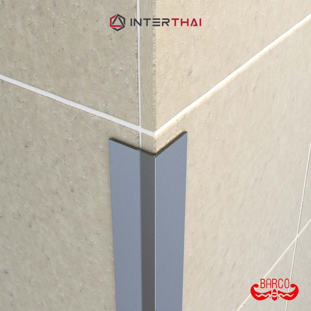 BARCO ฉากอลูมิเนียมปิดมุม ยาว 200 ซม.