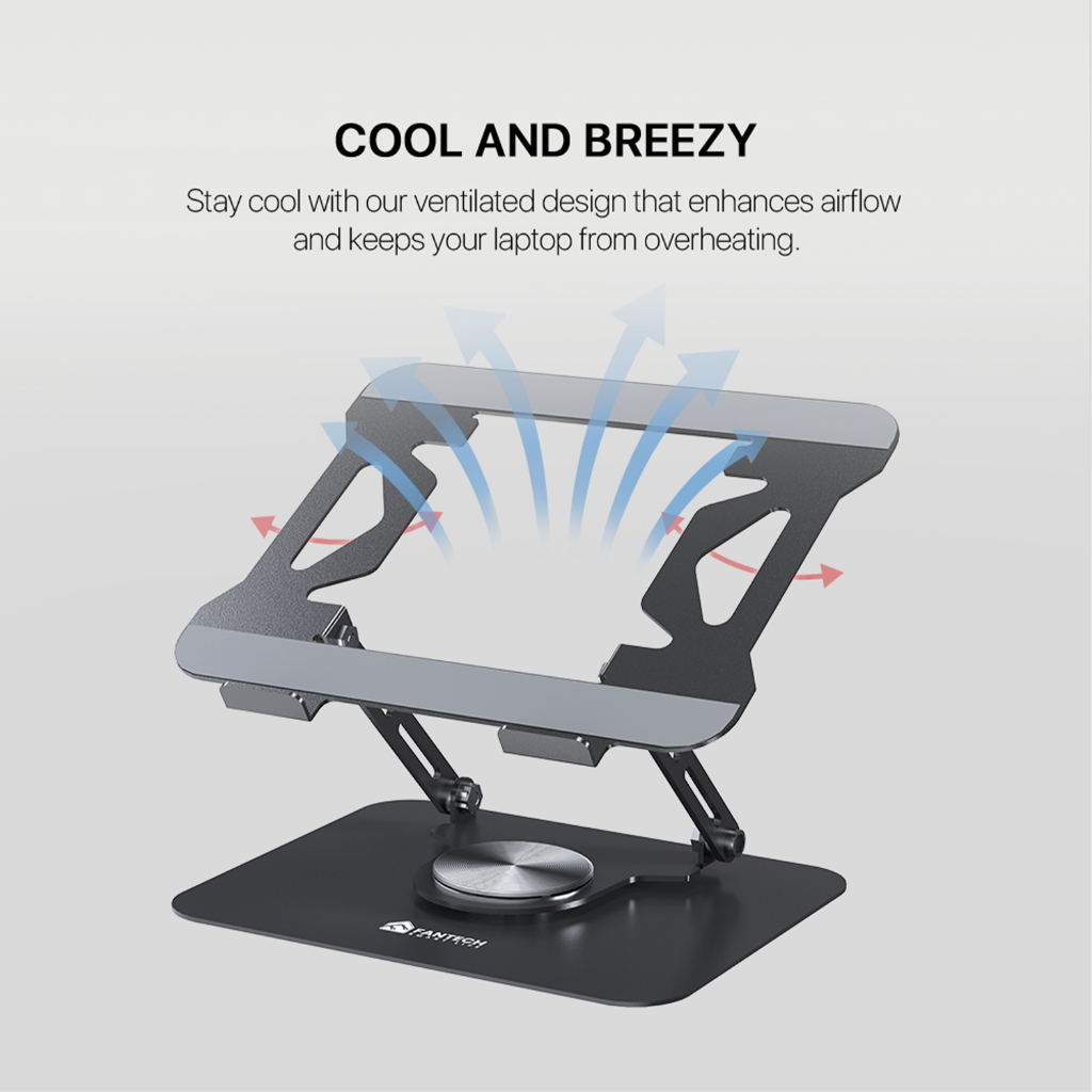 FANTECH แท่นวางโน๊ตบุ๊คหมุนได้ 360° Notebook Stand รูปที่ 2