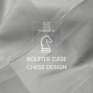 [FH] Chess & Stripe Collection ปลอกหมอนข้าง14"x44" ลายหมากรุกและลายริ้ว 600เส้น นุ่ม ลื่น เย็น