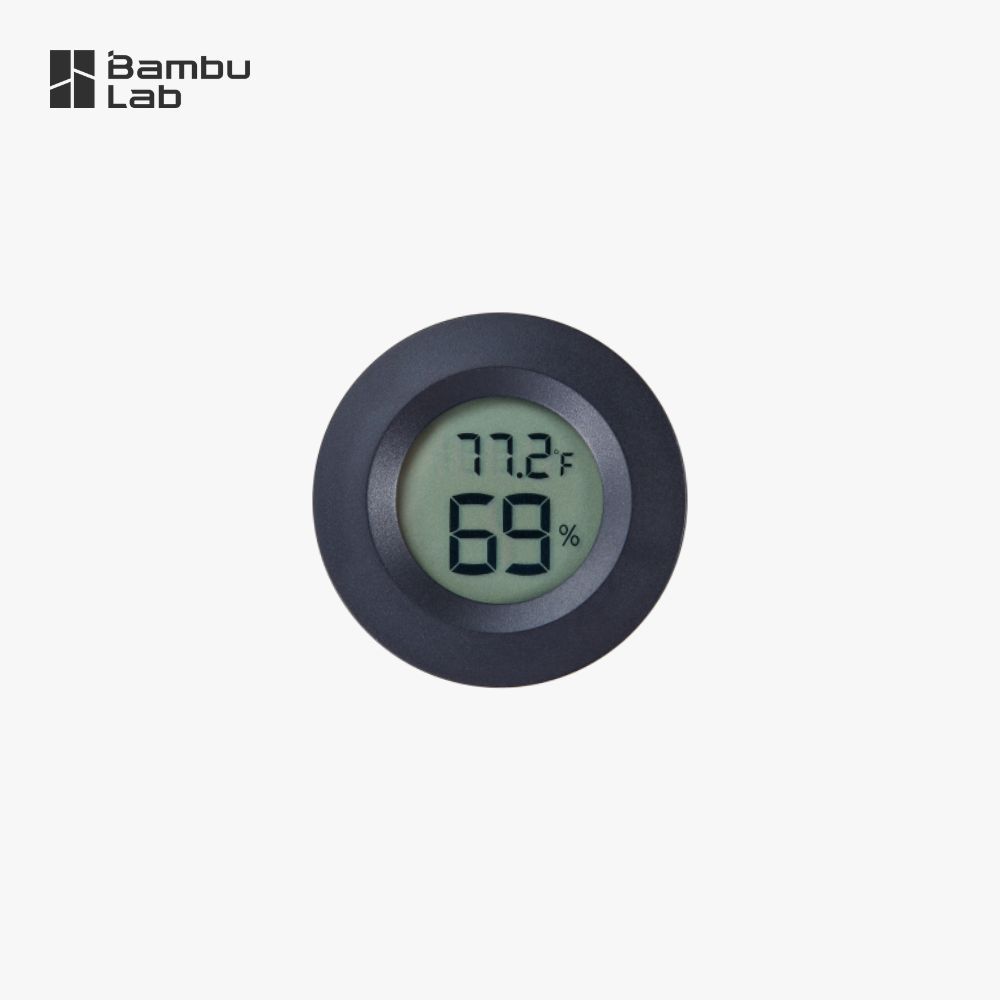 ( ส่งด่วน ) Bambu Lab เทอร์โมมิเตอร์ วัดอุณหภูมิ-ความชื้นดิจิตอล แบบฝังทรงกลม ( XF001 )