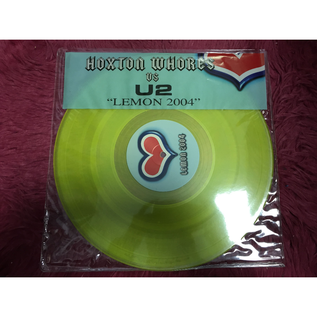 Hoxton Whores vs U2 – Lemon 2004 ขนาด 12 นิ้ว LP B173