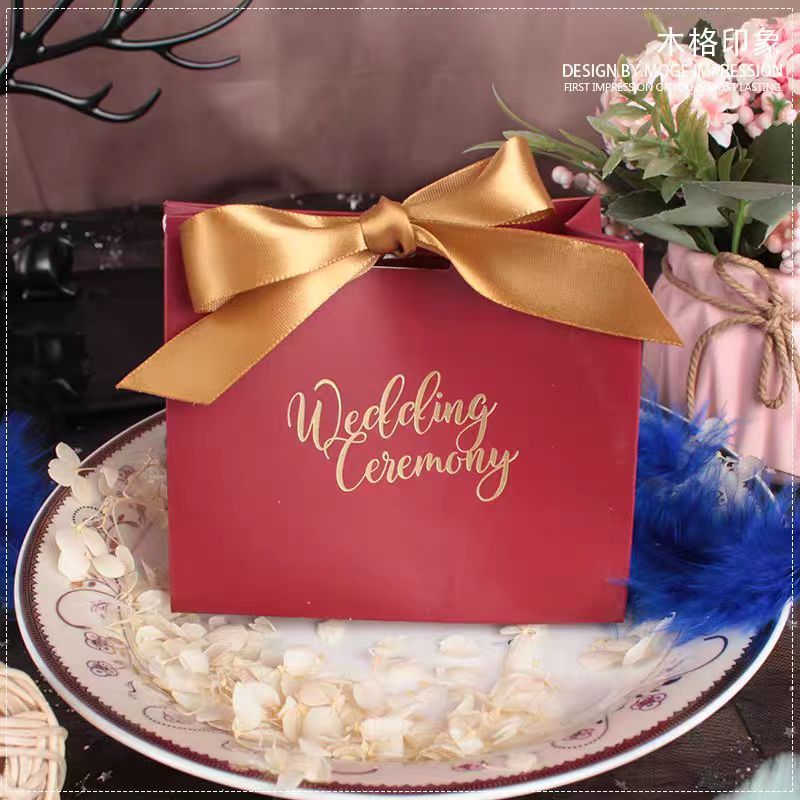 พร้อมจัดส่งจากไทย..กล่องของขวัญ กล่องใส่ผ้าเช็ดหน้า ของชำร่วย งานแต่ง - รูปที่ 6