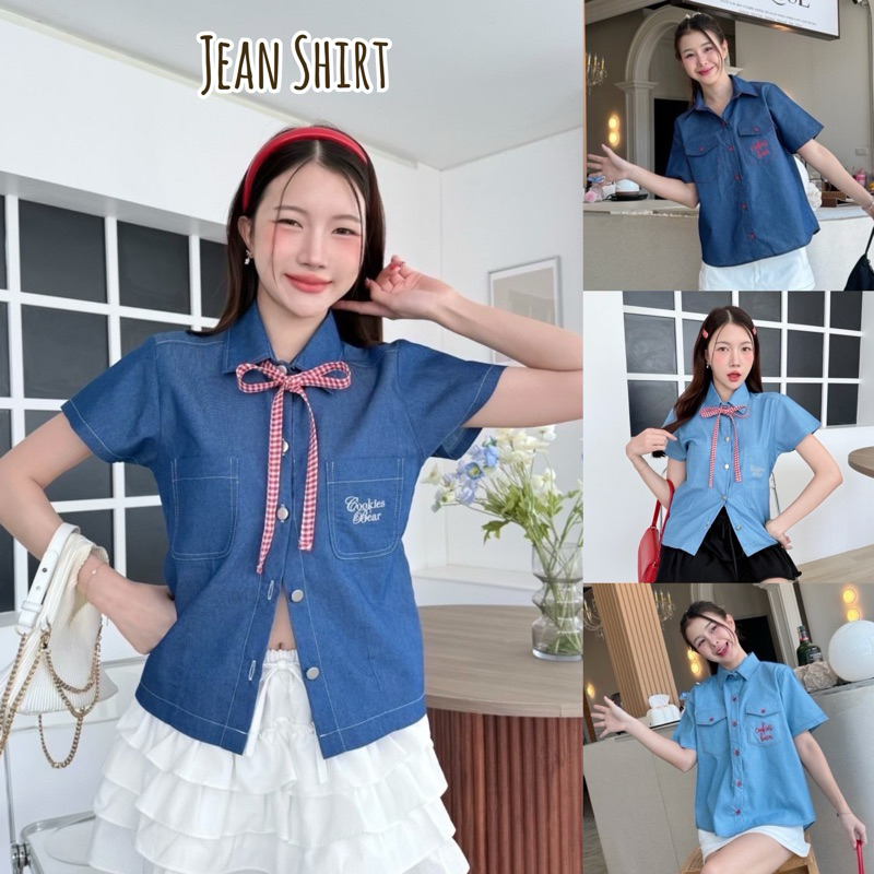 ✅เสื้อเชิ้ต ยีนส์บางใส่สบาย มี2 แบบ (CB4) Clothing