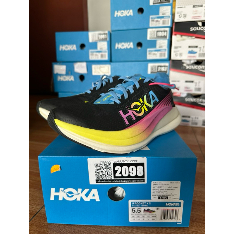 Hoka Rocket X 2 ไซส์ 5.5 US 38 EU 23.5 CM