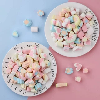 มาร์ชเมลโล่ฟรีซดราย มาร์ชเมลโล่กรอบตัวใหม่ยอดฮิต500กรัม marshmallow ขนมมาร์ชเมลโล่ กรอบนอก นุ่ม หนึบ หวาน หอม อร่อย