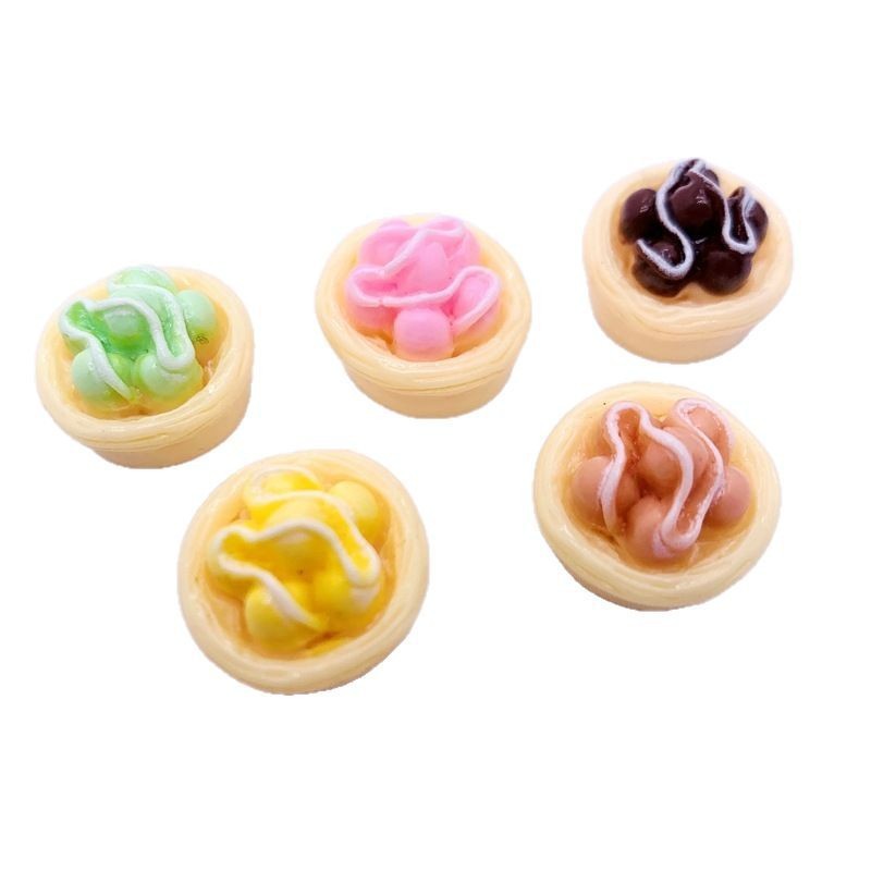 j273ทาร์ตไอศกรีมของเล่น แพ็คละ 10 ชิ้น