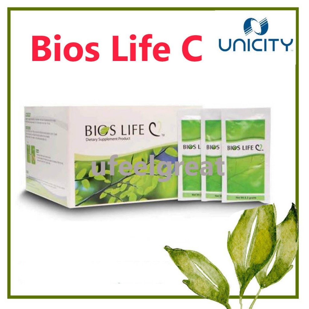 Unicity Bios Life C ปรับสมดุลเลือด บรรจุ 60 ซองแท้รับประกัน