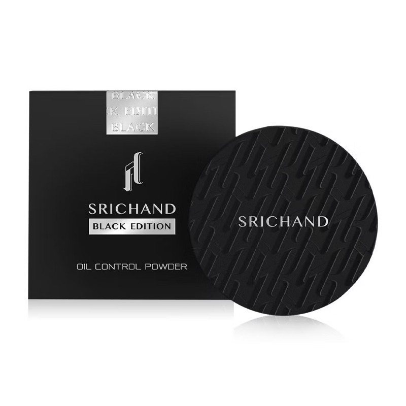 ของแท้❗️Srichand Black Edition Oil Control Powder 11g ศรีจันทร์ แป้งคุมมัน