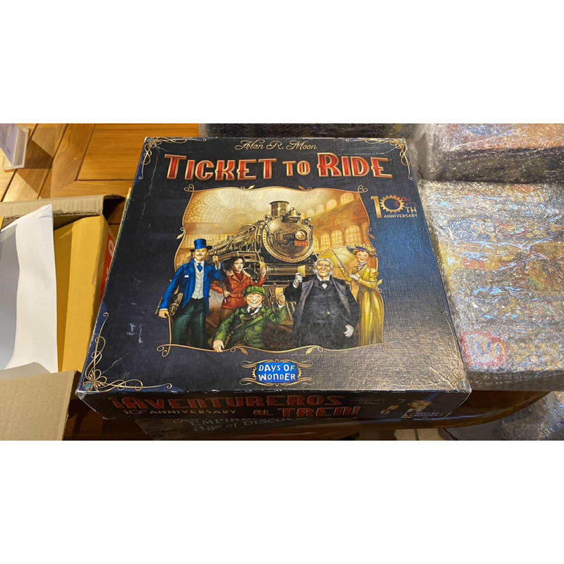 📦 [พร้อมส่ง] บอร์ดเกม Ticket to Ride 10th Anniversary (2) OOP 🔥