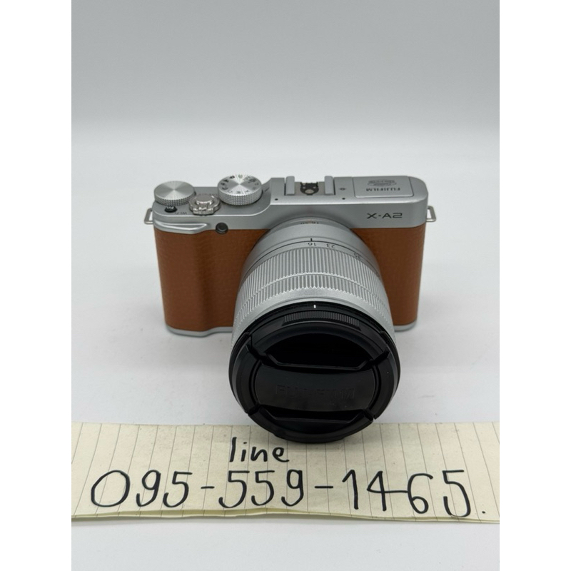 กล้อง fuji xa2 ติดเลนส์ 16-50 เซลฟี่ wifi