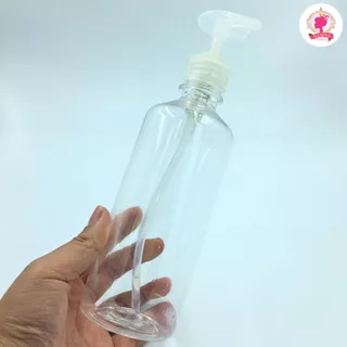**[ ยกแพ็ค 10,50,100 ขวด ]** ขวดพลาสติกใส PET ขวดปั๊ม พร้อมหัวปั๊ม ขนาด 500 ml. ขวดหนา พลาสติกดีมาก สามารถใส่ของเหลวได้