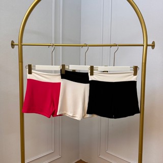 🌈SpinnyHouse🌈กางเกงเลคกิ้ง เลคกิ้ิ้งขาสั้นทูโทน แต่งขอบทูโทน…