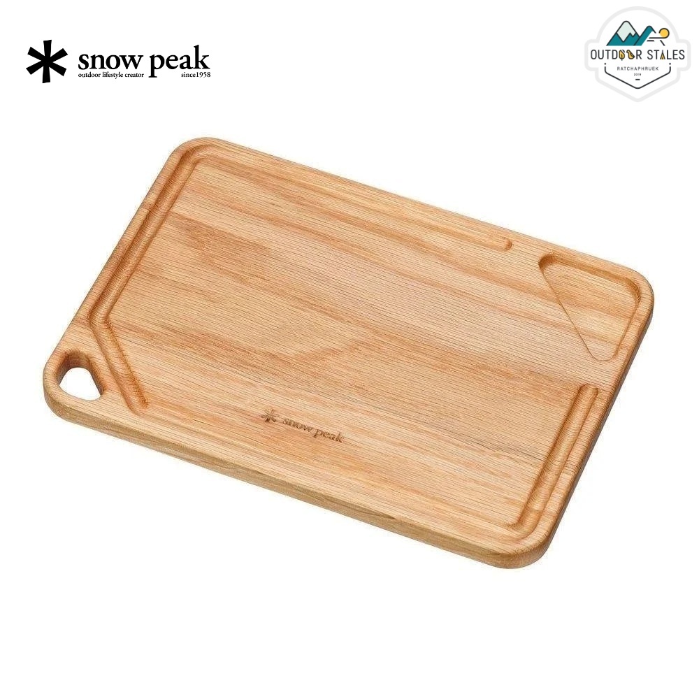 Snowpeak MY PLATE เขียงไม้