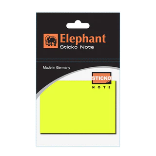 Elephant กระดาษโน๊ต กระดาษโน๊ตมีกาว 2x3 นิ้ว จำนวน 80 แผ่น/แพ็ค