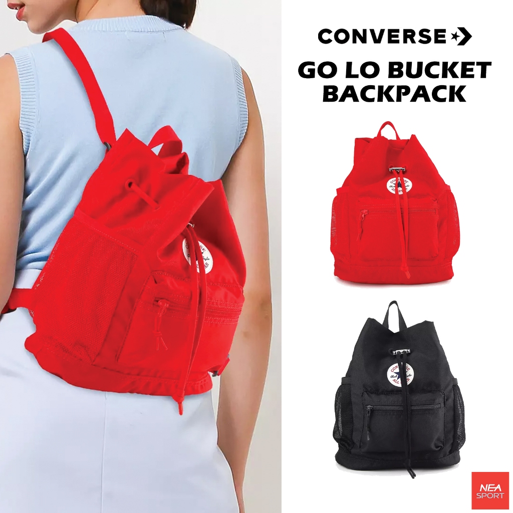 CONVERSE GO LO BUCKET BACKPACK กระเป๋าเป้ ขนาดพกพา คอนเวิร์ส แท้ /7690