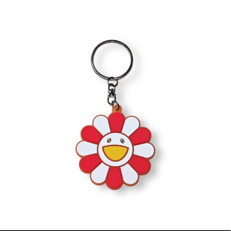 NEW !!!TAKASHI MURAKAMI - FLOWER RUBBER KEYRING