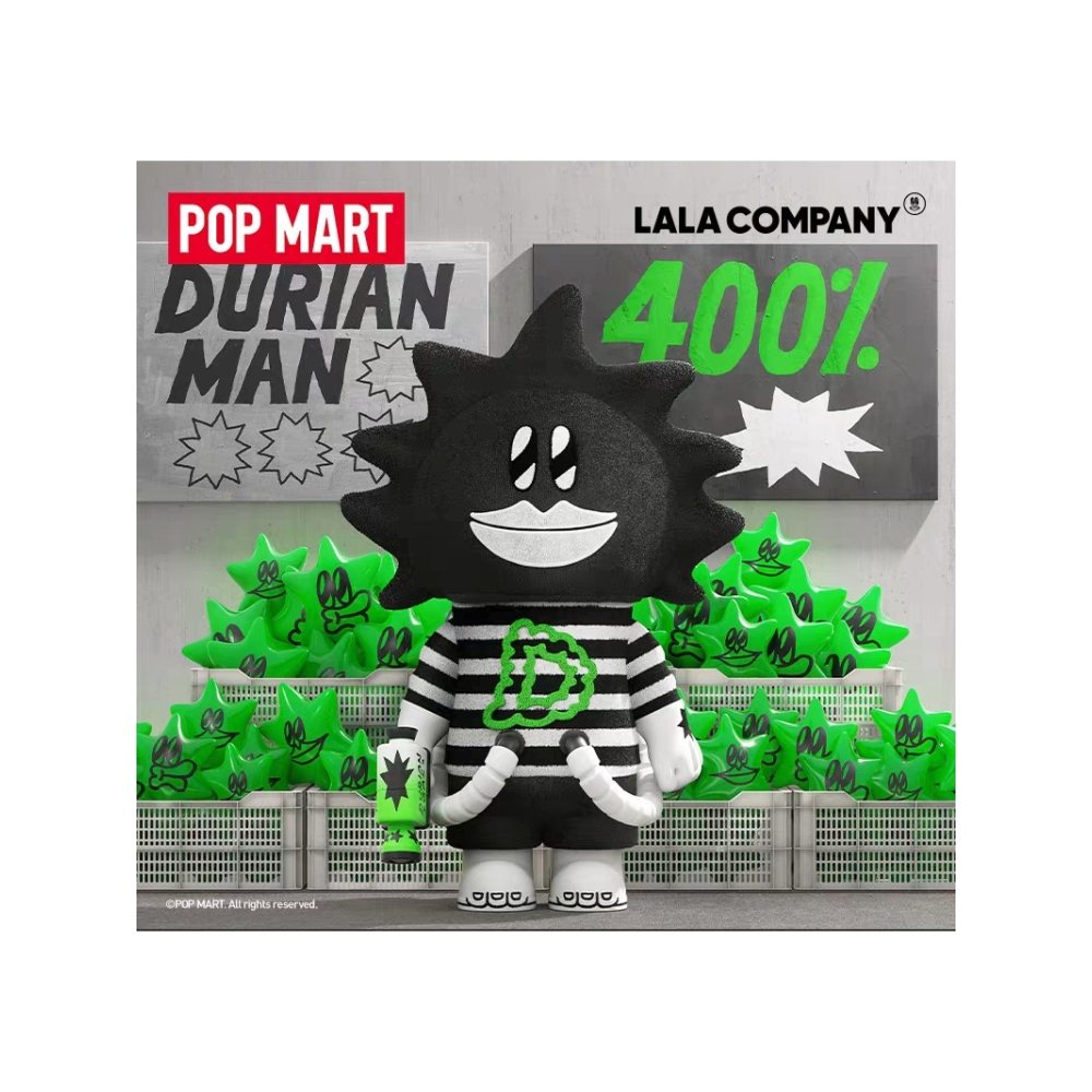 (พรีออเดอร์-ฟรีค่าส่ง)  MEGA SPACE MOLLY 400% LALA COMPANY-DURIAN MAN ของแท้100% (ส่งตรงเวลา)
