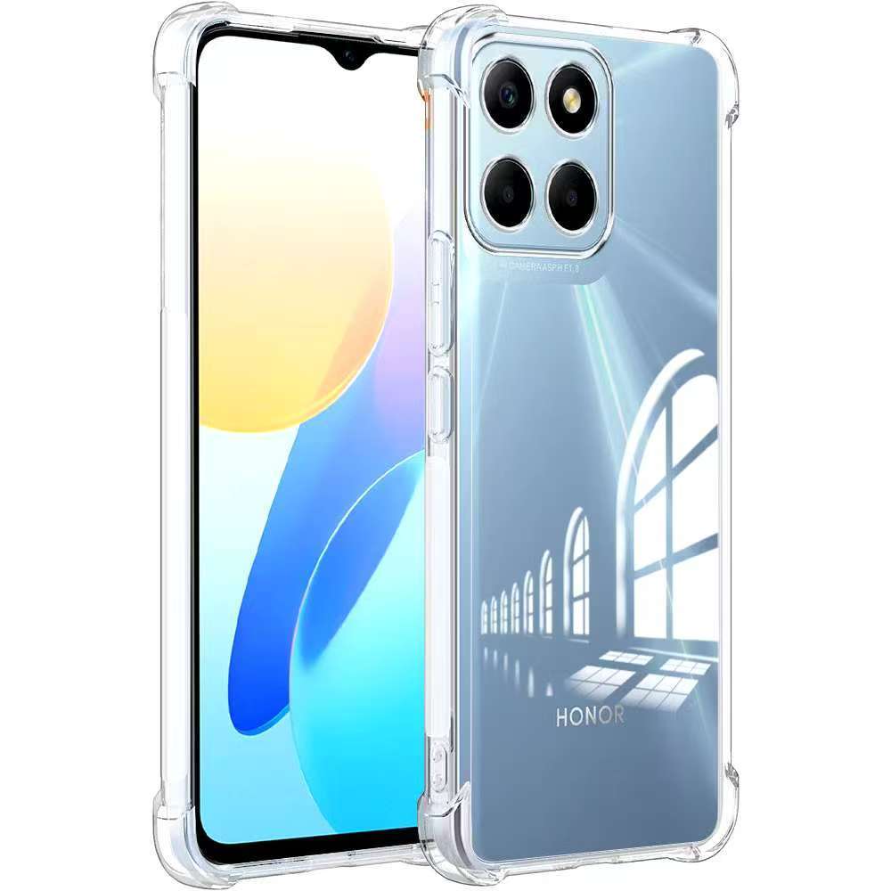 Honor X6c/Honor X5b/Honor X5b PlusเคสTPUใสกันกระแทกแบบคลุมกล้องHonor X8b 4G/Honor X6b 4G/Honor X6 4G