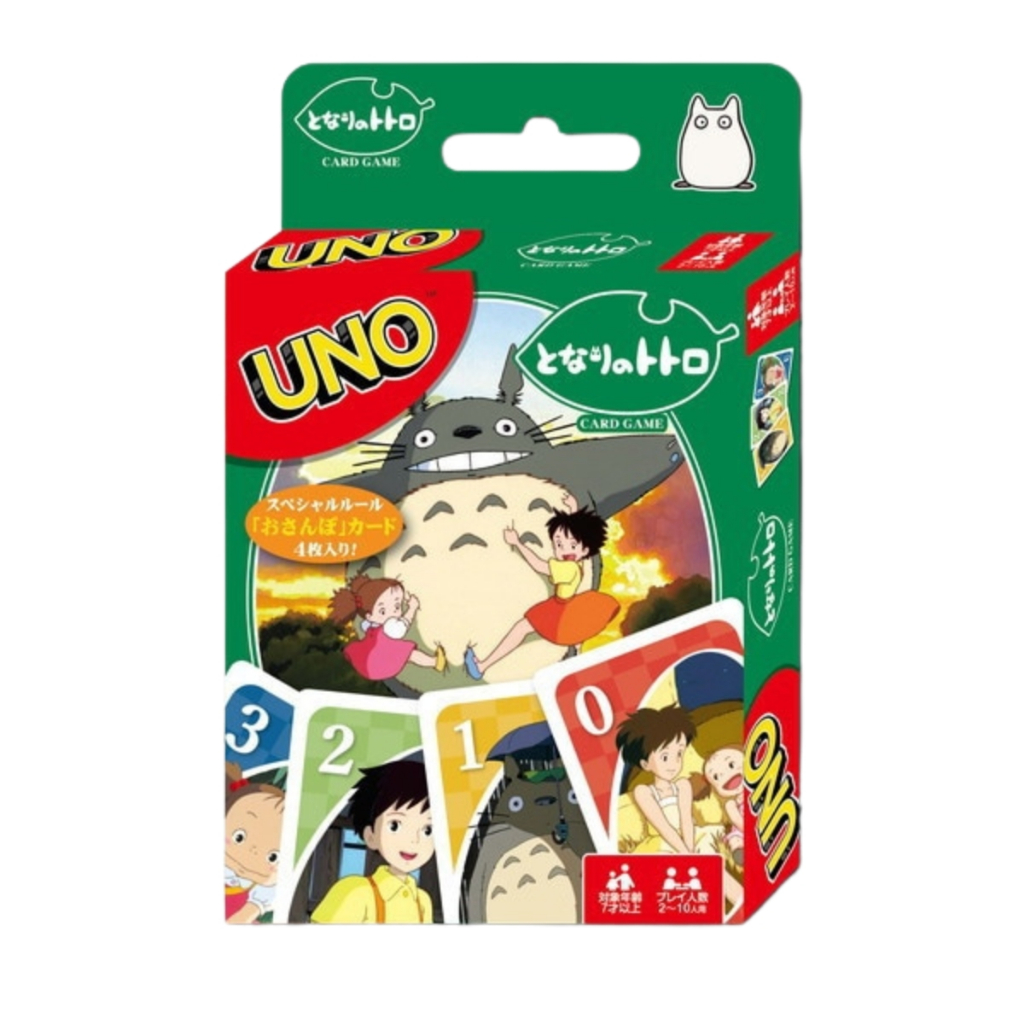 UNO Totoro Style Anime Card Game Ghibli Forest Spirit Deck – Family Fun – Direct from Japan
