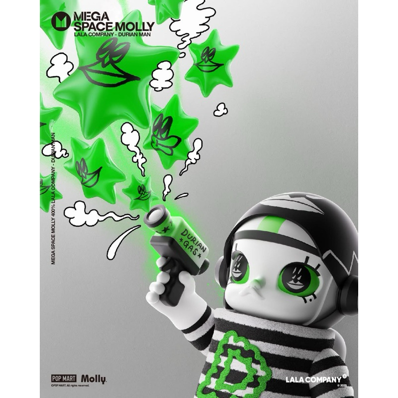 MEGA SPACE MOLLY 400% LALA COMPANY-DURIAN MAN