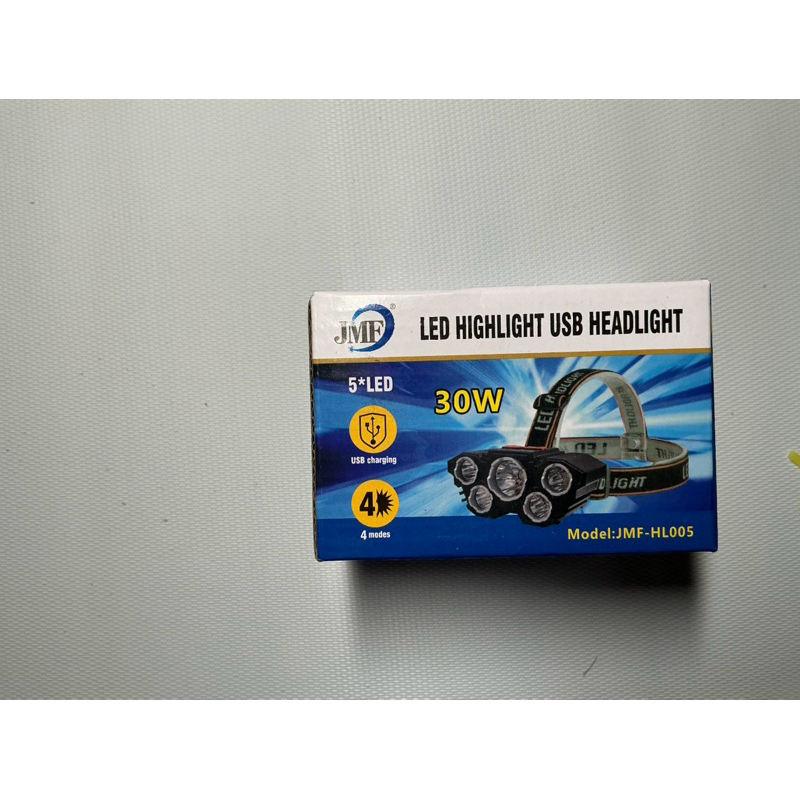 ไฟฉายคาดหัวJMF-HL-007(50w)HL-005(30w)