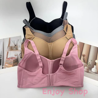 Anny W9602 เสื้อในทรงสปอร์ต คัพ C-D size 38-50" ไม่มีโครง 3 ตะขอ ฟองบาง เก็บเนื้อข้างดี
