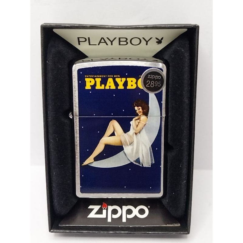 Zippo  200 PLAYBOY  ปี 2012 พร้อมกล่อง #สินค้าใหม่เก่าเก็บยังไม่ผ่านการใช้งาน Made in USA