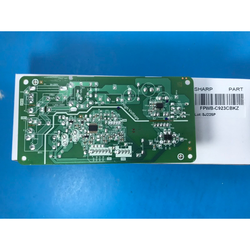 ST6665 SHARP FPWB-C923CBKZ # B-08 บอร์ดตู้เย็น แผงวงจรตู้เย็น อะไหล่แท้#ใหม่เบิกศูนย์  รุ่น SJ-C19E 