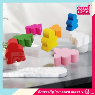 [4฿]🔥 พร้อมส่ง🇹🇭โทเคนไม้ Wooden Token รูปคน Diskไม้ ตัวเดิน cube บอร์ดเกมส์ board game ไม้