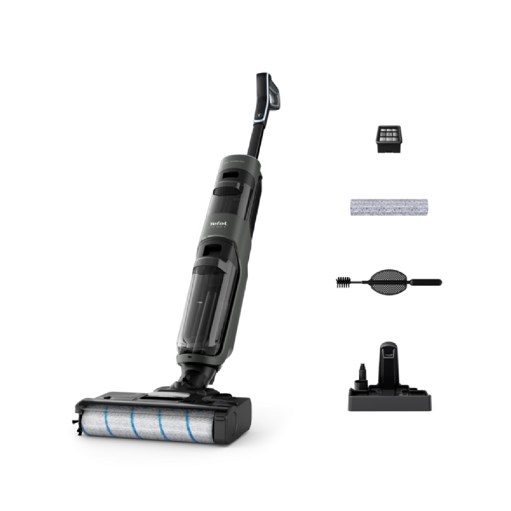 Tefal เครื่องดูดฝุ่นถูพื้นไร้สาย FLOOR WASHER X-CLEAN 4  รุ่น GF5035F0 รับประกันศูนย์ 2ปี