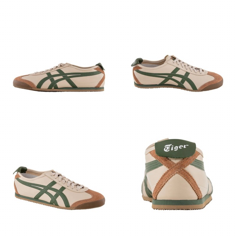 ของแทั Onitsuka tiger MEXICO 66 DL408-0490/DL408-1684 รองเท้าลำลองสำหรับชายหญิง