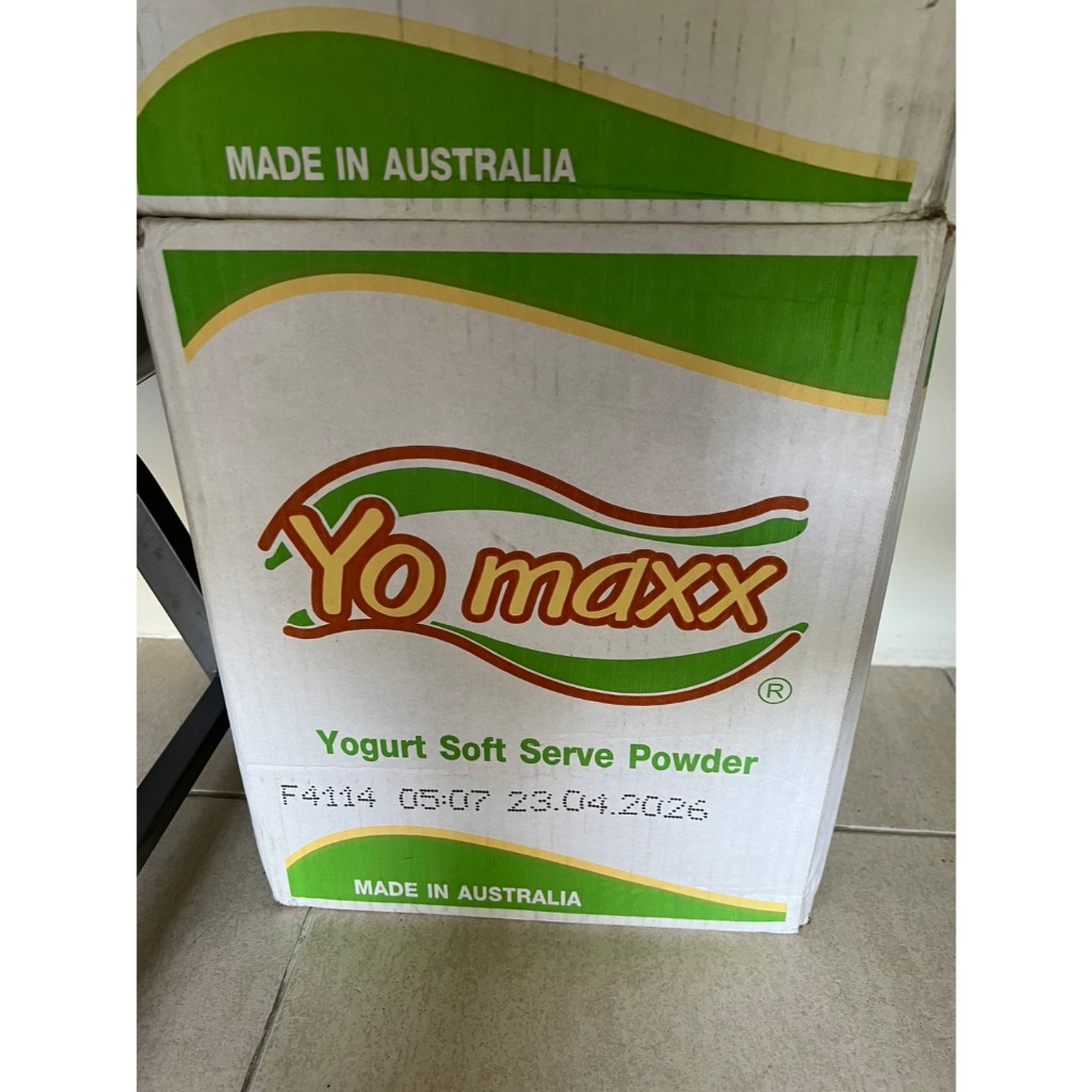 ผงไอศกรีมโยเกิร์ต YOMAXX Yogurt Soft Serve Powder / Smoothie Base ผงไอศครีมโยเกิร์ตรสธรรมชาติ Made i