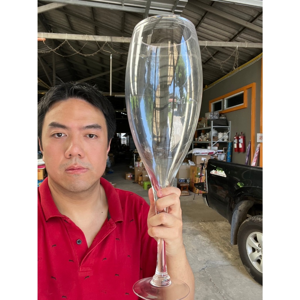 แก้วแชมเปญXXL แก้วขาXXL แก้วค็อกเทล ขนาด3000ML ออกใบกำกับภาษีได้