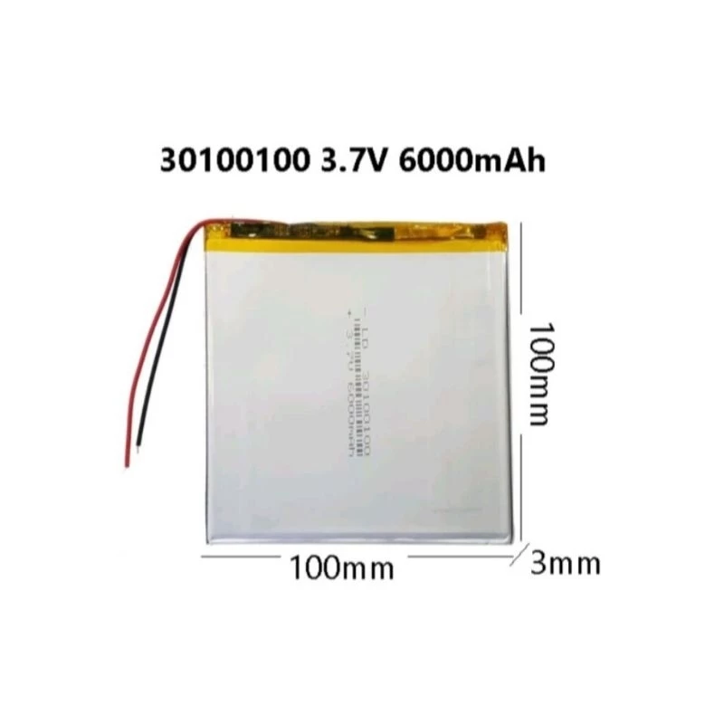 แบตเตอรี่ 30100100 teclast p80x battery replacement Tablet PC 4000mAh battery 2pin 3pin แบตแท็บเล็ต