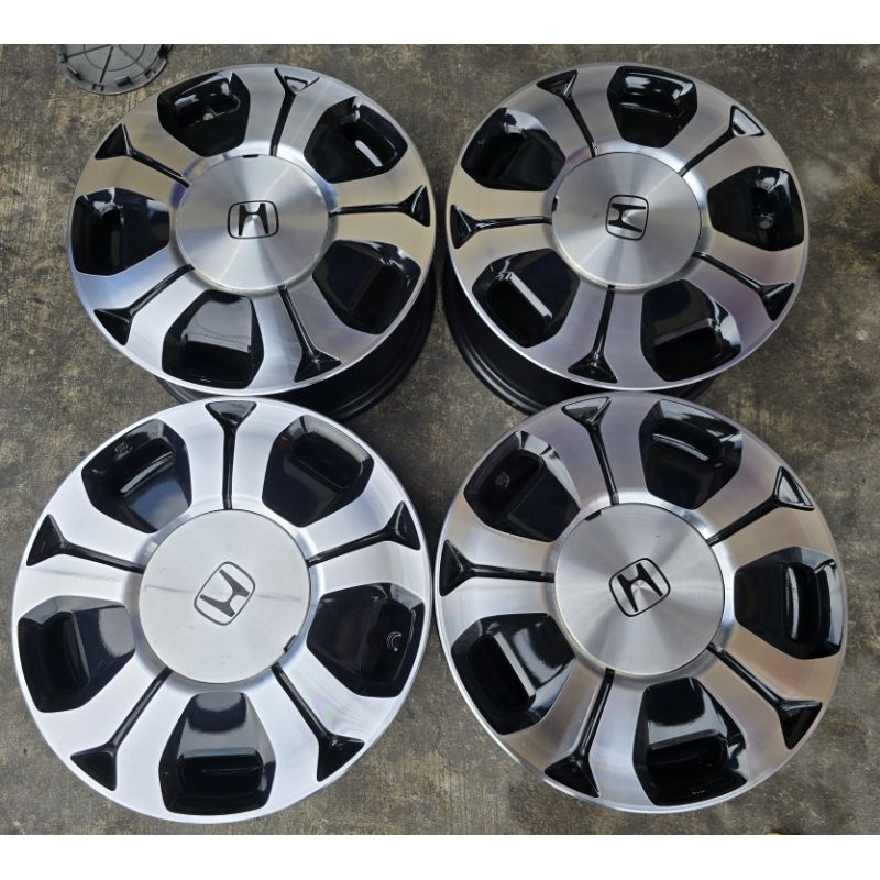 ล้อแม็ก honda​ แท้ขอบ 15" 5 รู 114 ใส่ honda accord civic brv wrv HRV CRV ได้เลย
