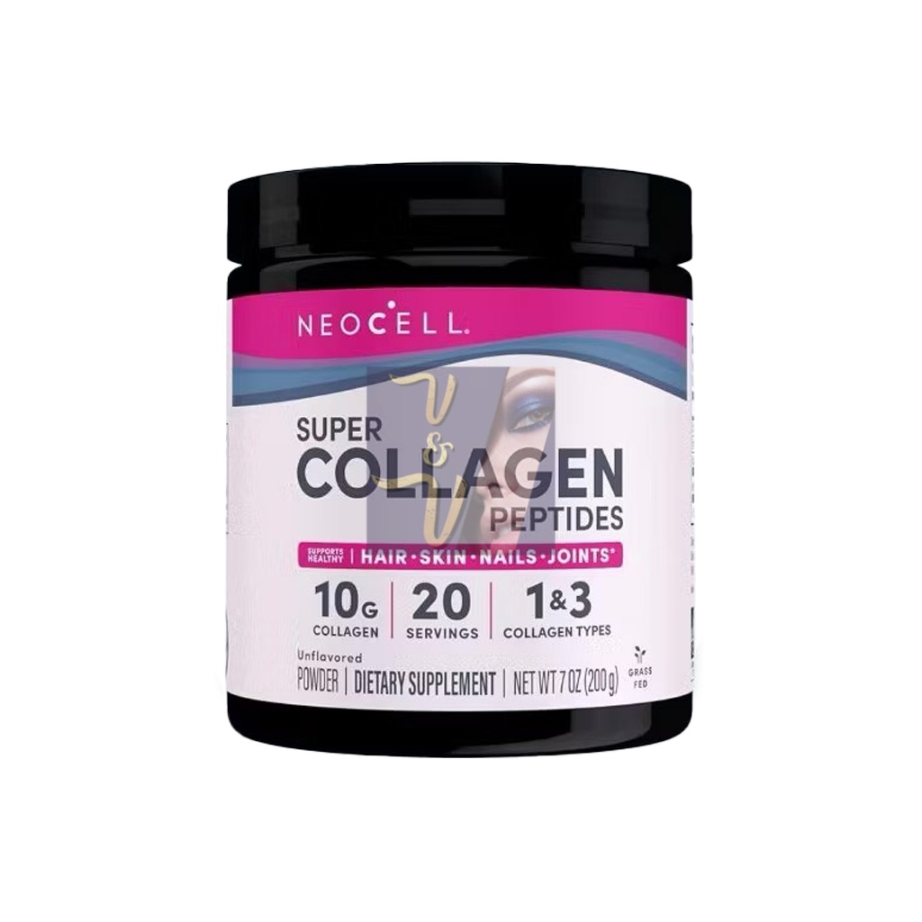 (แบบผง) Neocell Collagen Peptides Powder  นีโอเซล คอลลาเจน