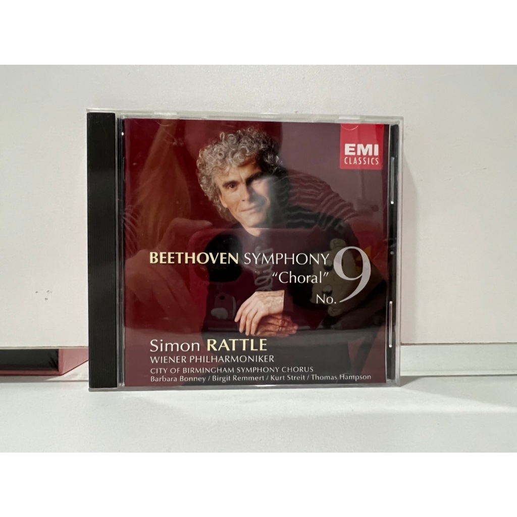 1 CD MUSIC ซีดีเพลงสากล EMI  BEETHOVEN:SYMPHONY NO.9 RATTLE (C19K104)
