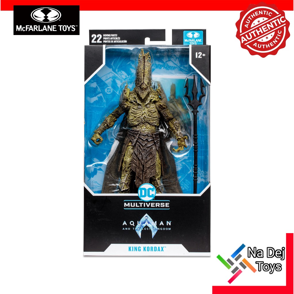 King Kordax (Aquaman 2) DC Multiverse McFarlane Toys 7" Figure คิง คอร์แดกซ์ ดีซีมัลติเวิร์ส 7 นิ้ว 