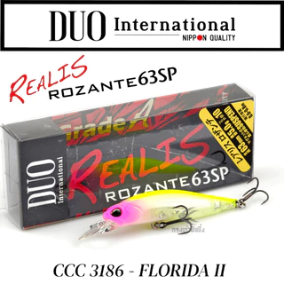 เหยื่อปลอม DUO Realis Rozante 63SP ของแท้
