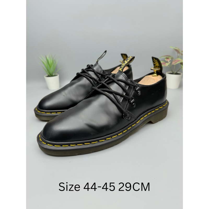 Dr.Martens QQ25 BlackSmooth England Sz.44-45 มือสองของแท้