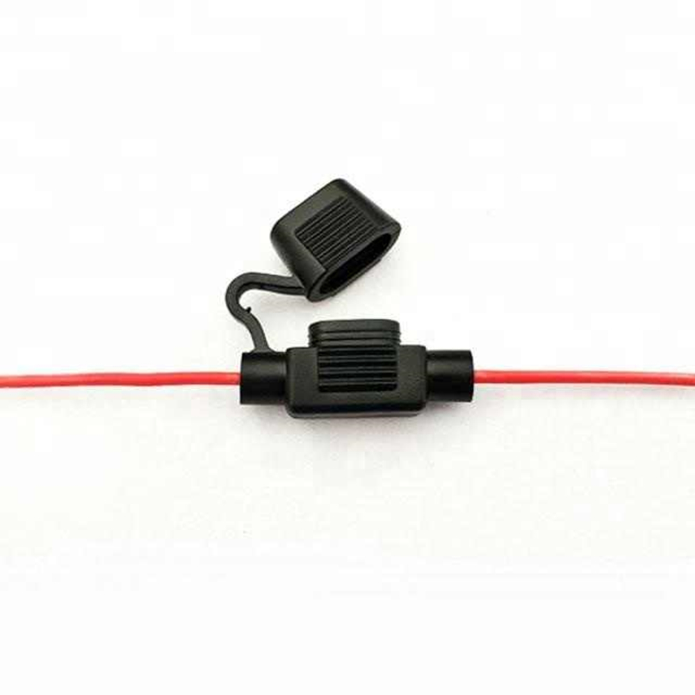Mini fuse holder + Mini fuse 3A (กระบอกฟิวส์เล็กพร้อมฟิวส์เล็กขนาด 3 แอมป์)