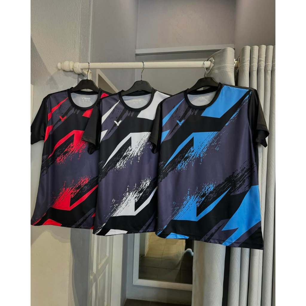 เสื้อแบดมินตัน Victor Shirt T-49011 เสื้อออกกำลังกาย (สินค้าลิขสิทธิ์แท้ 100%) *มีบริการสกรีนเพิ่มชื่อตัวเอง* ราคา ถูกที่สุด ดีลบีเคเค รูปภาพหลัก