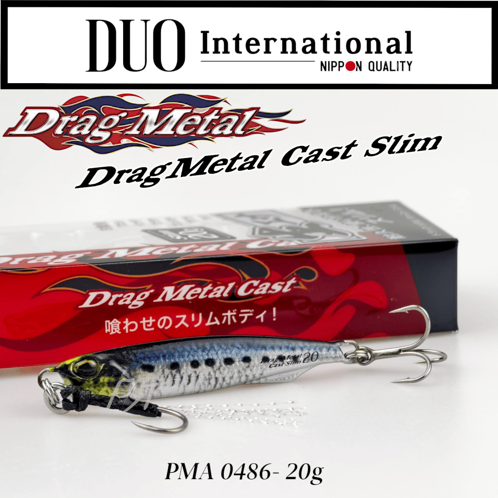 เหยื่อปลอม / ไมโครจิ๊ก DUO - Drag Metal Cast Slim 20g / 40g / 60g - รูปที่ 7