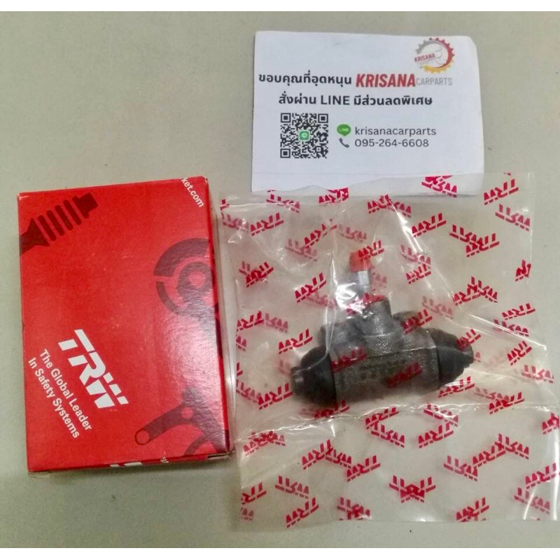 กระบอกเบรคหลัง Mazda 121 กระบอกเบรคหลัง Mazda การ์ตูน กระบอกเบรคหลังมาสด้า 121 กระบอกเบรคหลังยี่ห้อ trw แท้ 100% - รูปที่ 3